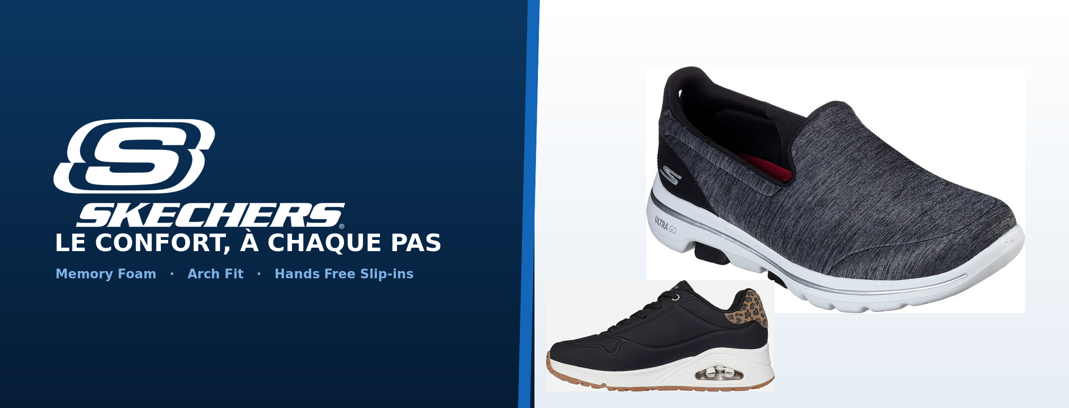 Skechers — le confort à chaque pas depuis 1992