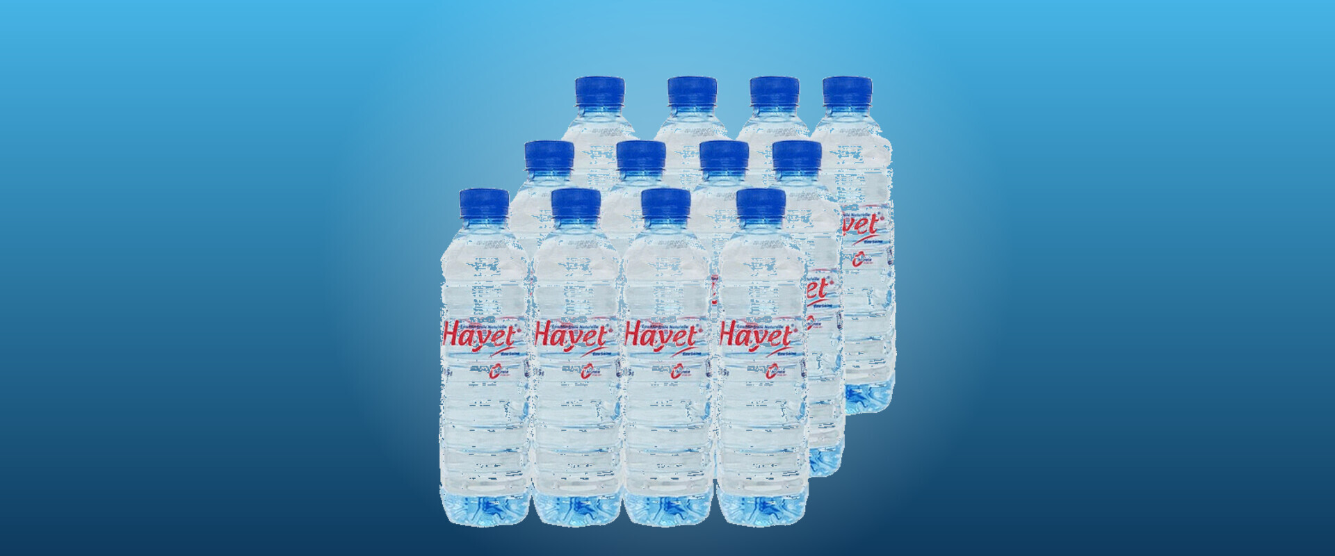 Hayet - pack bouteilles eau minerale naturelle