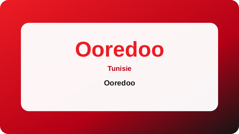 Ooredoo
