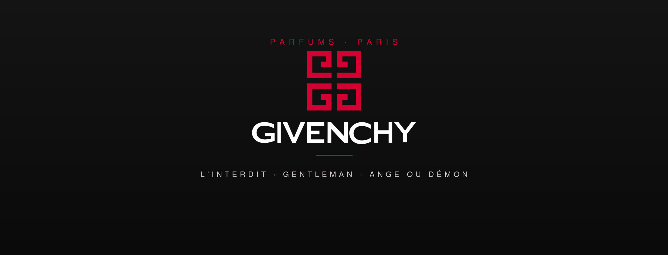Givenchy — parfums couture, l'audace et l'élégance
