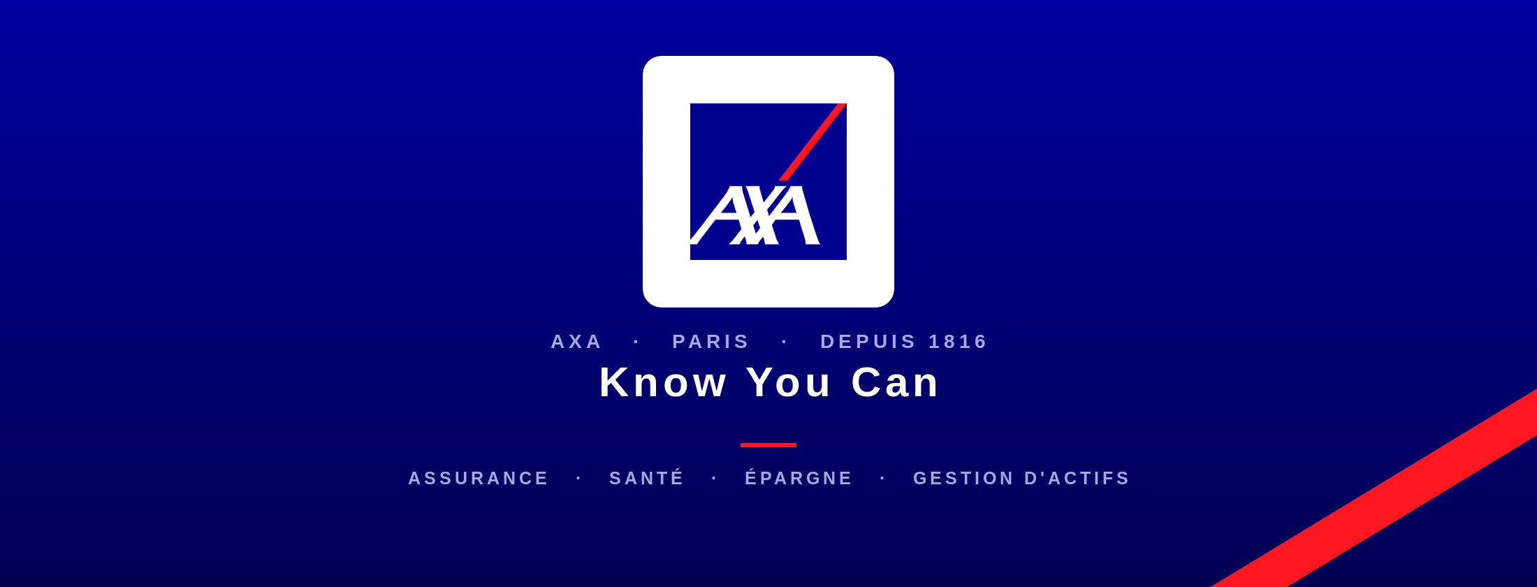 AXA — Know You Can