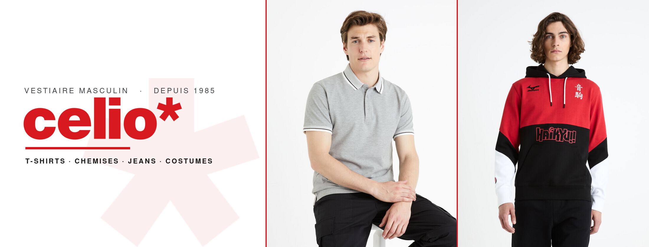 celio vestiaire masculin homme