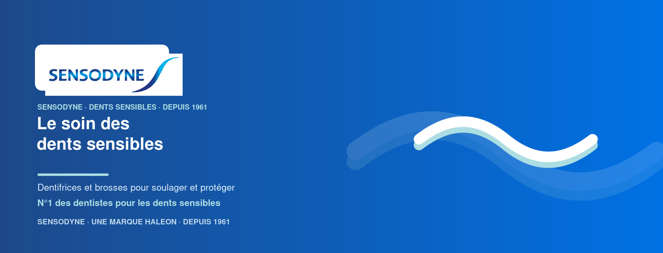 Sensodyne — Le soin des dents sensibles