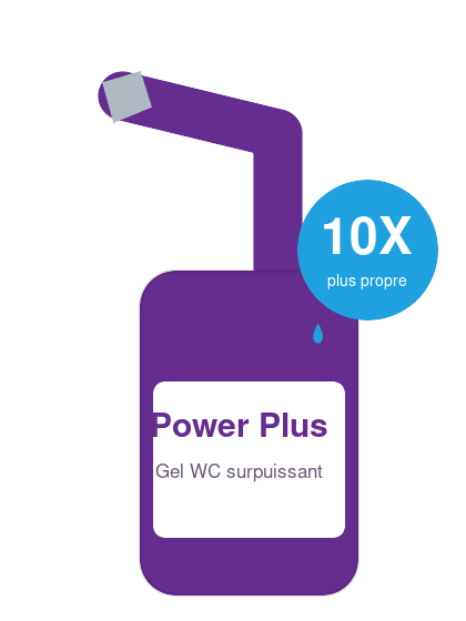 Harpic Power Plus flacon col-coudé